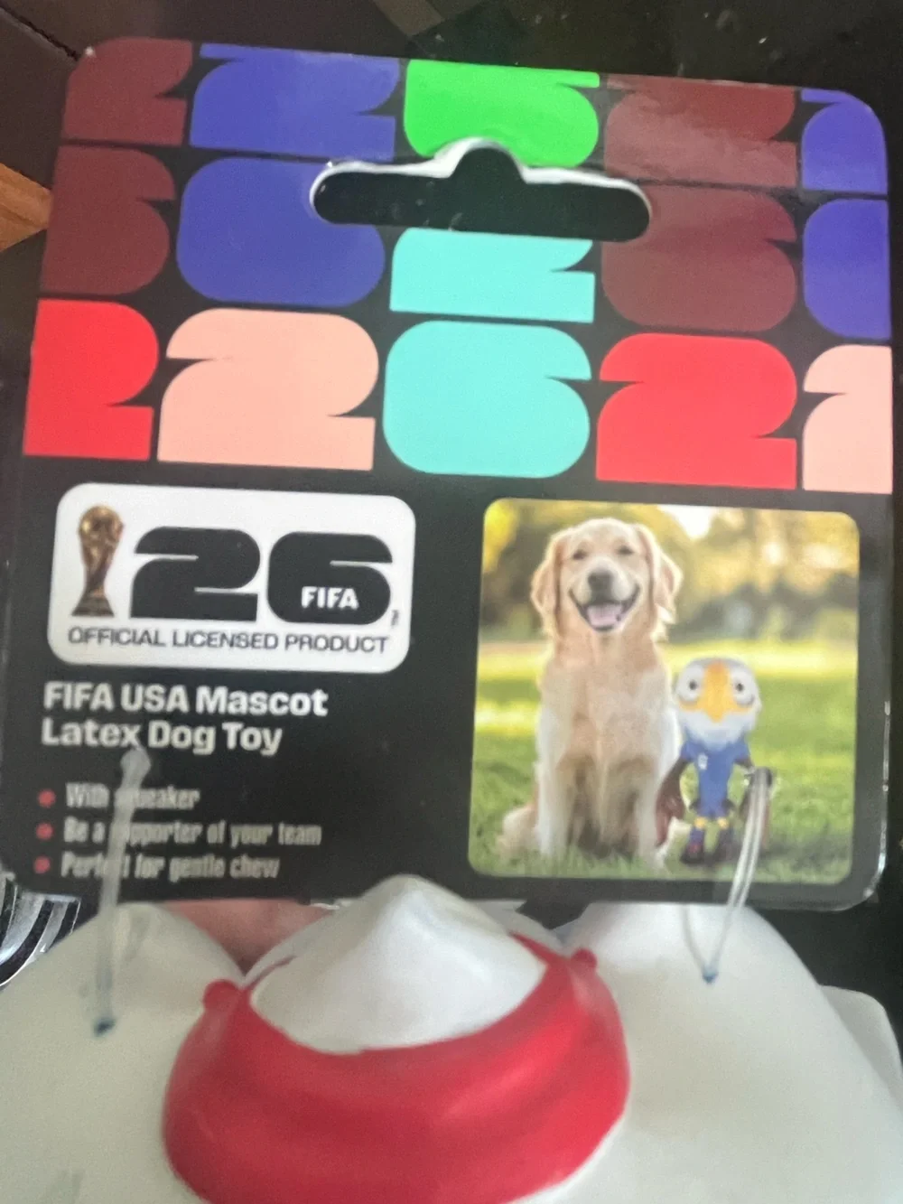 FIFA Mascot Dog Toys - World Cup 2026 - “Clutch” -choose 1